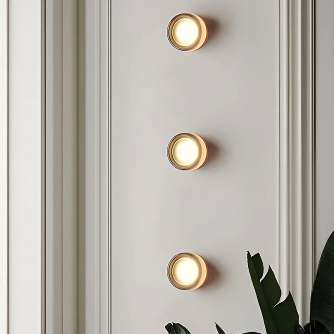 Mywalldecors - Modern Dimple Wall Sconce Light Fixture